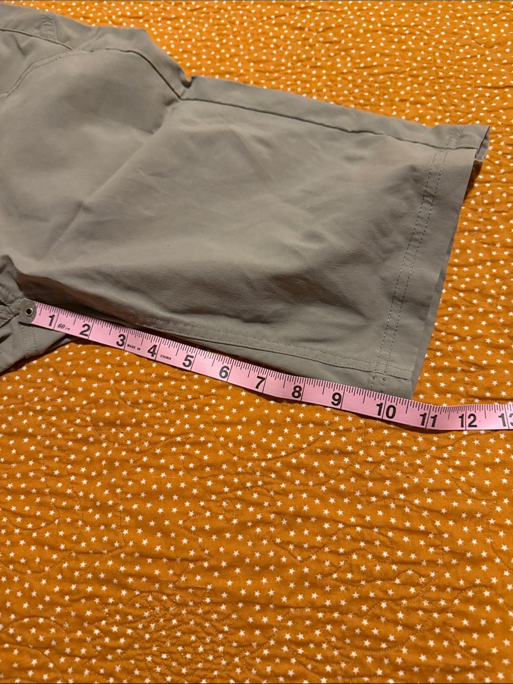 Prana Women's Light Gray Bermuda Shorts - Picture 5 of 8